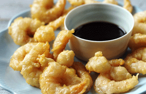 Yves's shrimp tempura